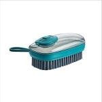 2026 Brush Cleaner Automatic Liquid Soap Dispenser Dish Washing Laundry Shoe Brush Kitchen Cleaning Brush for Bathroom Cleaning Tools,Blue,12cm *5.5cm