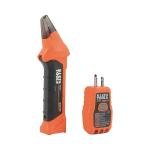Klein Tools 80016 Circuit Breaker Finder Tool Kit with Accessories, GFCI Outlet Tester, 2-Piece Set, Includes Cat. No. ET310 and Cat. No. 69411