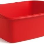 Tribello Plastic Wash Tub Dishpan Basin and Foot Bath for Soaking Feet, Laundry Hand Wash Bucket, Dish Pans for Washing and Storage Cleaning Supplies - 12 Quarts - Heavy Duty - Me in USA (Red)