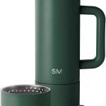 Simple Modern 36oz Insulated Hot Beverage Bottle with 2 Mugs | Travel Coffee Thermos for Hot Drinks | Twist and Pour Top | Commute, Travel, and Picnic Friendly | Roam Collection | Forest