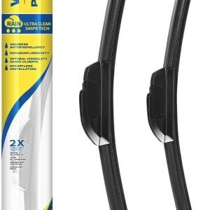 28 inch + 16 inch Windshield Wiper Bles Compatible with Nissan Altima 2018-2013 Maxima 2019-2017 Original Equipment Automotive Replacement J/U Hook Front Bles 2 Pack