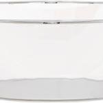Pilipane Wash Basin Plastic Transparent Washing Basin Multifunctional Face Cleansing Washing Basin Laundry Dish Wash Basin for Home Dormitory (L)