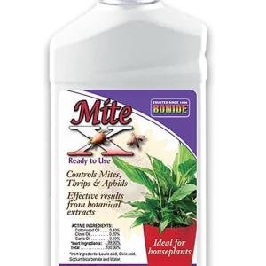 Bonide Captain Jack's Mite-X for Houseplants, 12 oz Rey-to-Use Spray for Insect Control