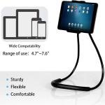 Cell Phone Neck Holder, Flexible Tablet Holder Stand Universal Phone Stand, Hanging Mobile Phone Stand Lazy Bracket, DIY Free Rotating Gooseneck Mounts
