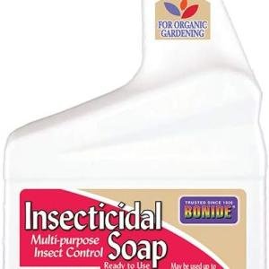 Bonide Insecticidal Soap, 32 oz Rey-to-Use Spray Multi-Purpose Insect Control for Organic Gardening Indoor and Outdoor
