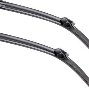 2 Factory Wiper Bles Replacement for BW 2010-2016 5 & 7-Series F01 F02 F04 F07 F10 M5 Original Equipment Windshield Wiper Bles Set - 26"+18" (Set of 2) Side Lock
