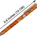 Maydahui 12 PCS Little Tiger Gel Pen Cute Cartoon Animal Pens Retractable Priting Pen Black Ink for Boys Office School Party