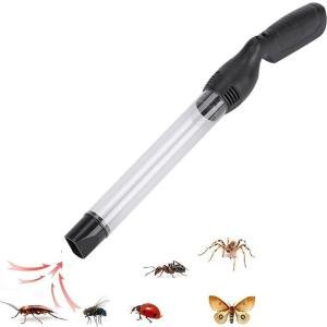 2026 Vacuum Bug Catcher Spider Insect Traps Catcher Bug Pest Control for ults,Kids Insects Handheld LED Flashlight for Cockroach,Ants,Moth,Stink Bugs,Beetle,Pest Suction Trap (Battery Not Include)