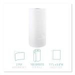 Windsoft 1220CT Perforated Paper Towel Rolls, 11" x 8 4/5", White, 10 per Roll (Case of 30 Rolls)