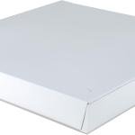 Southern Champion Tray 1450 Clay Coated Kraft Paperboard White Pizza Box, 16" Length x 16" Width x 1-7/8" Height (Case of 100)