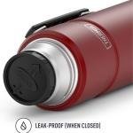 THERMOS Stainless King Vacuum-Insulated Beverage Bottle, 68 Ounce, Rustic Red