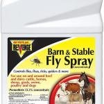 Revenge Barn & Stable Fly Spray, 32 oz Concentrate Long Lasting Insecticide for Flea and Tick Control Indoors and Outdoors