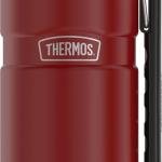 THERMOS Stainless King Vacuum-Insulated Beverage Bottle, 68 Ounce, Rustic Red