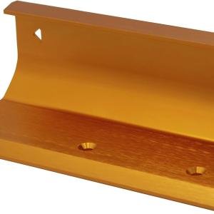 Home Security Door Lock Blemish Door Barrice Brace Garage Front Door Barrice Lock for Your Double Doors Standard Doors and French Doors - Gold