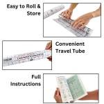 Heat Press Safe Tshirt Pressing Guide for Vinyl Alignment and Accurate Placement Full Shirt. an All-in-one t-Shirt Ruler Guide for Heat Press Vinyl Graphics or an Embroidery Placement Guide