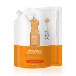 Method Gel Dish Soap Refill, Clementine, 36 Ounces, 1 pack, Packaging May Vary