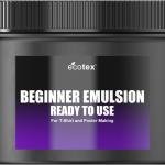 Ecotex® Beginner Screen Printing Emulsion (8 oz.) - Pre-Sensitized Rey to Use Photo Emulsion for Silk Screens and Fabric - for Plastisol Ink and Water Based Ink, Screen Printing Supplies