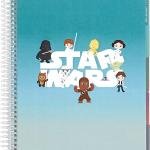 7" x 9" Star Wars Kid's Planner- 114 Pages of Star Wars Themed Activities and Organization for Kids. Reing Log, Allowance and Savings Tracker, Stickers, and More by Erin Condren