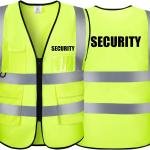 Reflective Vest Class 2 Safety Vests ANSI with Pockets Zipper High Visibility Construction Uniform