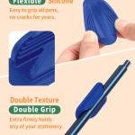 hesive Pencil Holders for Desk Set of 10 - Silicone Pen Holder with 15 PCS hesive Ps - Flexible Pencil Holder for Office Essentials Accessories and Teacher Supplies…