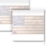 Sticky Notes 3x3 Inches, 2 Ps Cute Colorful Self-Stick Note Ps, Easy to Post for Home, Office and Daily Life Organization Retro American Flag