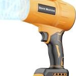 Cordless Leaf & Dust Blower Compatible with DEWALT 20V Battery, Jet Fan with Brushless Motor, Handheld Air Blower for Car Drying, Lawn Care, Home Cleaning (Tool Only)