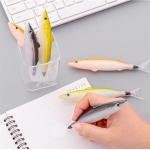 1Pc Random Color Cute Marine Series Ballpoint Pen, Fish Styling Pens and Refills, Writing and Correction Supplies,Pen Black Ballpoint Pens,Office and School Supplies