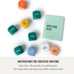 Two Tumbleweeds Writing Dice - Creative Writing Game for ults, Writers & Teachers - Set of 9 Dice for Story Inspiration - Gifts for Writers - 1+ Players