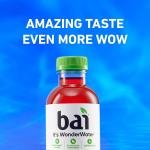 Bai Flavors Variety Pack, Antioxidant Infused Water Beverage, with Vitamin C and No Artificial Sweeteners, 18 fl oz bottles, 12 pack | Antioxidant Infused, with Vitamin C