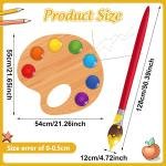 2 Pcs Jumbo Painting Set Wall Cut Outs Art Paint Party Cutouts Art Classroom Decorations for School Bulletin Board Craft Vacation Bible School Supplies Wall Decor Birthday Painting Party