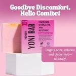 Premium Yoni – Natural Feminine Care Soap for pH Balance, Odor Control & Hydration | Organic Herbal Ingredients | Gentle Yet Effective for Daily Intimate Hygiene | Handme & Vegan (3oz)