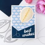 Briartw Honeycomb Paper Ps for DIY 3D Craft and Pop-Up Cards – Halloween/Autumn Series,30-Layer Tissue Paper P (5.8”x8.3”) with Glue Line,Perfect for Handme Greeting Cards,School Projects