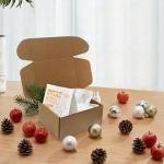 7x6x3 inch Shipping Boxes Pack of 25，Livejun Brown Corrugated Cardboard Box Mailer Boxes for Packaging Small Business Shipping，Boxes for Birthday Wedding Party Gift Giving (7 x 6 x 3)