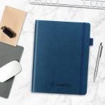 JUBTIC Check Registers for Personal Checkbook(7.5x10″), Large Accounting Ledger for Small Business,Check Register Book Transaction Registers to Track Income & Expense, Bank Account - Navy Blue