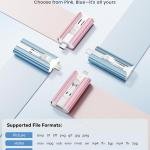 MFi Certified Flash Drive 256GB for iPhone Thumb Drive, USB Memory Stick iPhone Flash Drive Photo Stick for Photos Videos, High Speed External Storage Jump Drive for iPhone/iP/Android/PC(Sky Blue)