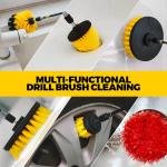 Holikme 22Pack Drill Brush Attachments Set,Scrub Ps & Sponge, Buffing Ps,Power Scrubber Brush,Car Polishing P Kit,Wax Applicator P,Car Cleaning Kit,Masonry Brushes,Cleaning Supplies
