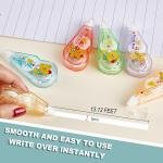 White Correction Tape, 6 Pack, 13.13 Feet Mini Correction Tape, Writing supplies and correction supplies for School And Office. (Bear)