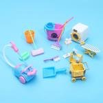SOTOGO 22 Pieces Mini Housework Cleaning Supplies Miniature House Accessories Mini House Furniture Decoration Accessories
