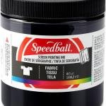 Speedball Fabric Screen Printing Ink, 8-Ounce, Black for T-Shirt and Silkscreen Printmaking