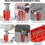 14-in-1 Multi-functional Wrench for Toilet, Sink, Bathroom, Kitchen Plumbing Installation and Repairs