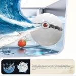 Compact Dishwasher, Mini Ultrasonic Turbine Washing Machine, Portable Washer with with Suction Cups for Home Travel College Room RV Apartment Use (Green)