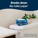 Cottonelle Fresh Feel Flushable Wet Wipes, ult Wet Wipes, 8 Flip-Top Packs, 42 Wipes Per Pack (336 Total Wipes), Packaging May Vary