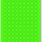 NextDayLabels - 8-1/2 x 11 Neon Color High Light Fluorescent Labels for Laser & Inkjet Printer (Pink Fluorescent, 8-1/2" x 5-1/2" - 2 Per Page | 50 Labels)