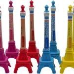Maydahui 24 PCS Paris Eiffel Tower Ballpoint Pen Cute Cartoon Pens Black Gel Ink Desktop Decoration for Girls Students School