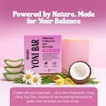 Premium Yoni – Natural Feminine Care Soap for pH Balance, Odor Control & Hydration | Organic Herbal Ingredients | Gentle Yet Effective for Daily Intimate Hygiene | Handme & Vegan (3oz)