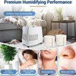 Keycci MAF1 Humidifier Wicking Filter Compatible with Air-Care, Emerson, Essick, MoistAir Filters MA0950 MA1200 MA1201, Ken More 14906, 14410, 14411 Humidifiers (4)