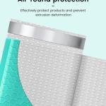 GSSSUSA Bubble Mailers 4x8 Inch 50 Pack Pded Envelopes Usable Size 4x7 Inch Shipping Envelopes Self Seal Small Packaging Shipping Bags for Mailing Jewelry, Small Business, Teal
