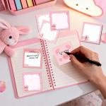 Pig Sticky Notes Gifts - 9 Pack Cute Piggy Noteps 3x3 Inches for Students Coworkers, Pig Gifts for Women Men, Animal Themed Memo Ps School Office Supplies (450 Sheets)