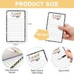 Teacher Sticky Notes Set - Teaching is A Work of Heart Set Blackboard Self-Stick Note Ps - Teacher Appreciation Gift Writing Memo Ps Classroom School Office Supplies (Corlorful)