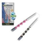 GumChucks Floss for Teeth - Flossing for Kids and ults - Orthodontic Flossers for Braces - Dental Gum Floss Picks for All Ages (Pink Argyle - Candy)